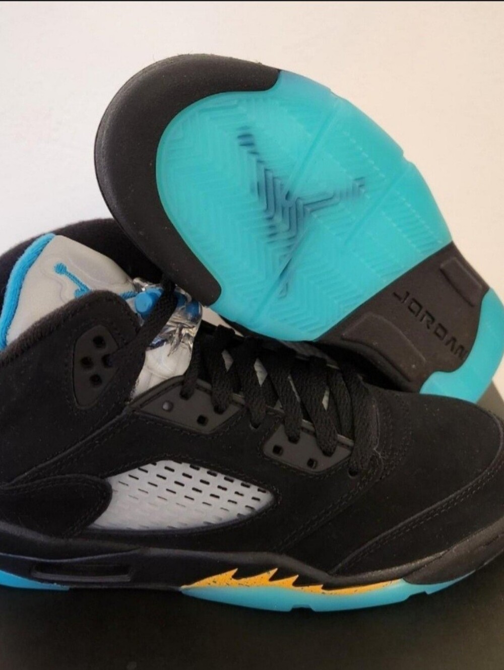 Air Jordan 5 Retro Aquatone Taxi size 5y